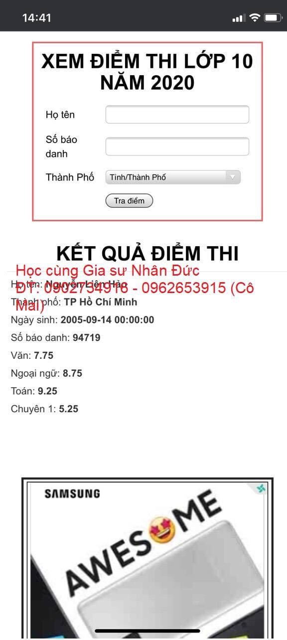 trung tâm gia sư