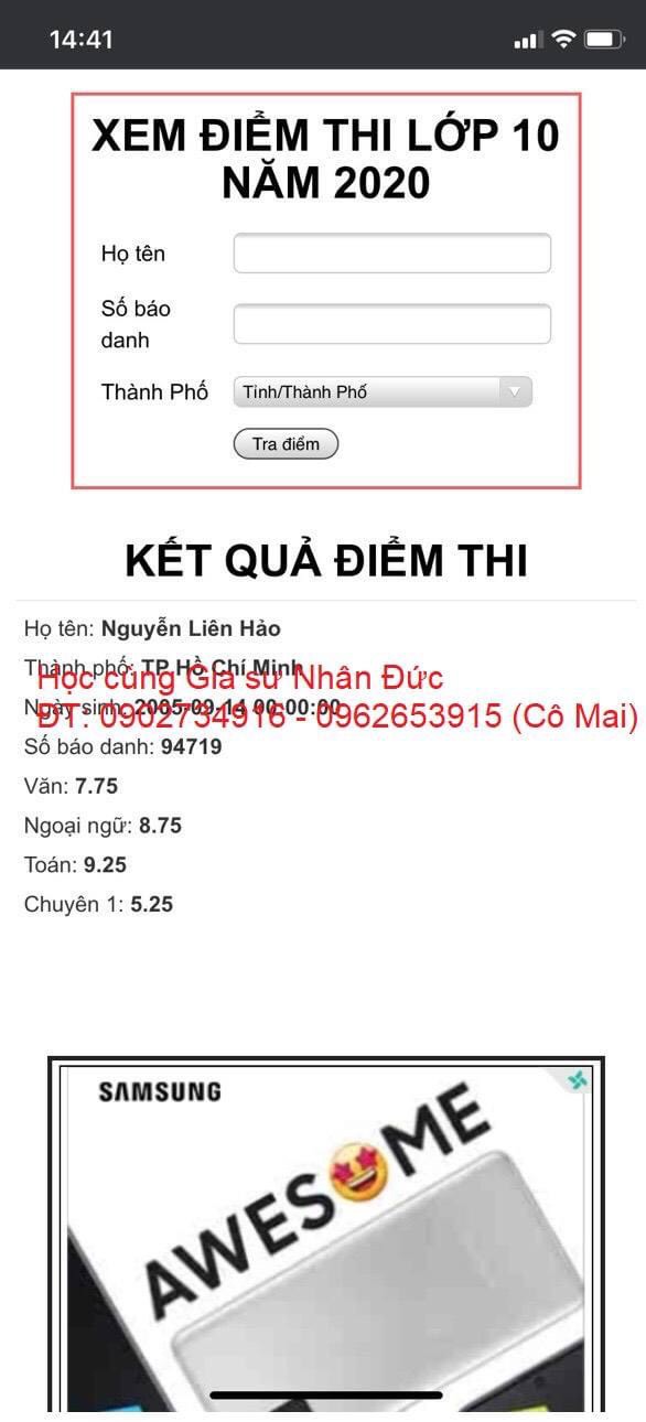 trung tâm gia sư