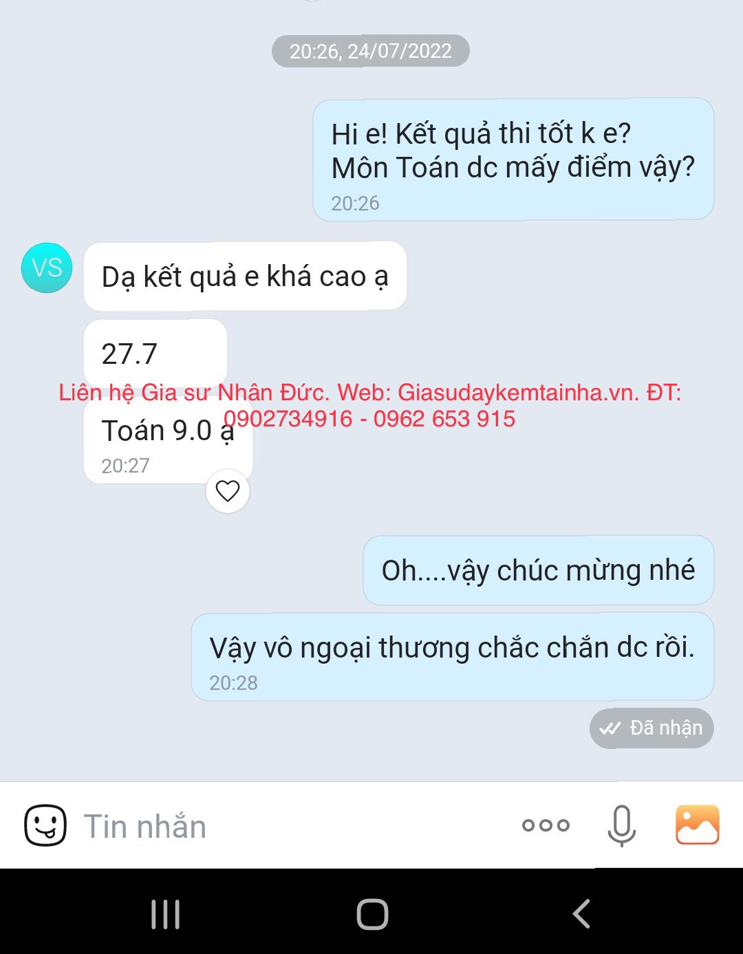 trung tâm gia sư