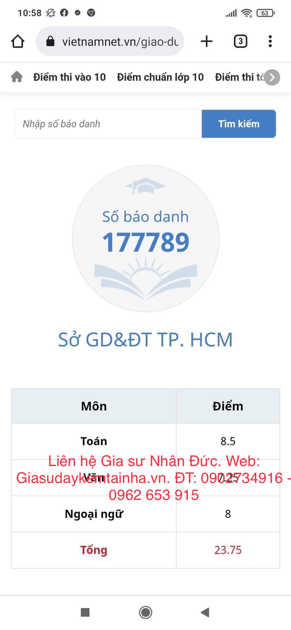 trung tâm gia sư