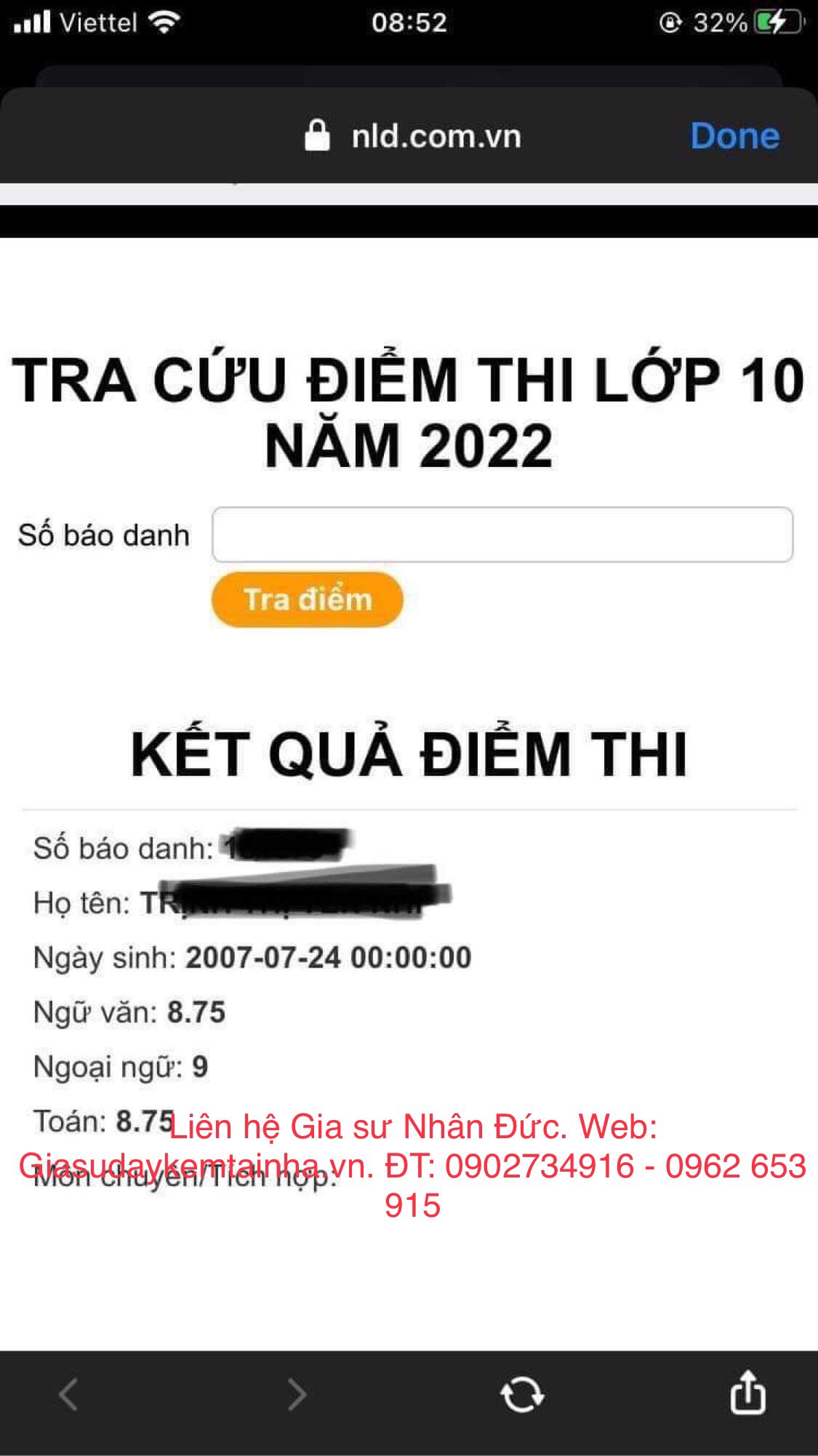 trung tâm gia sư