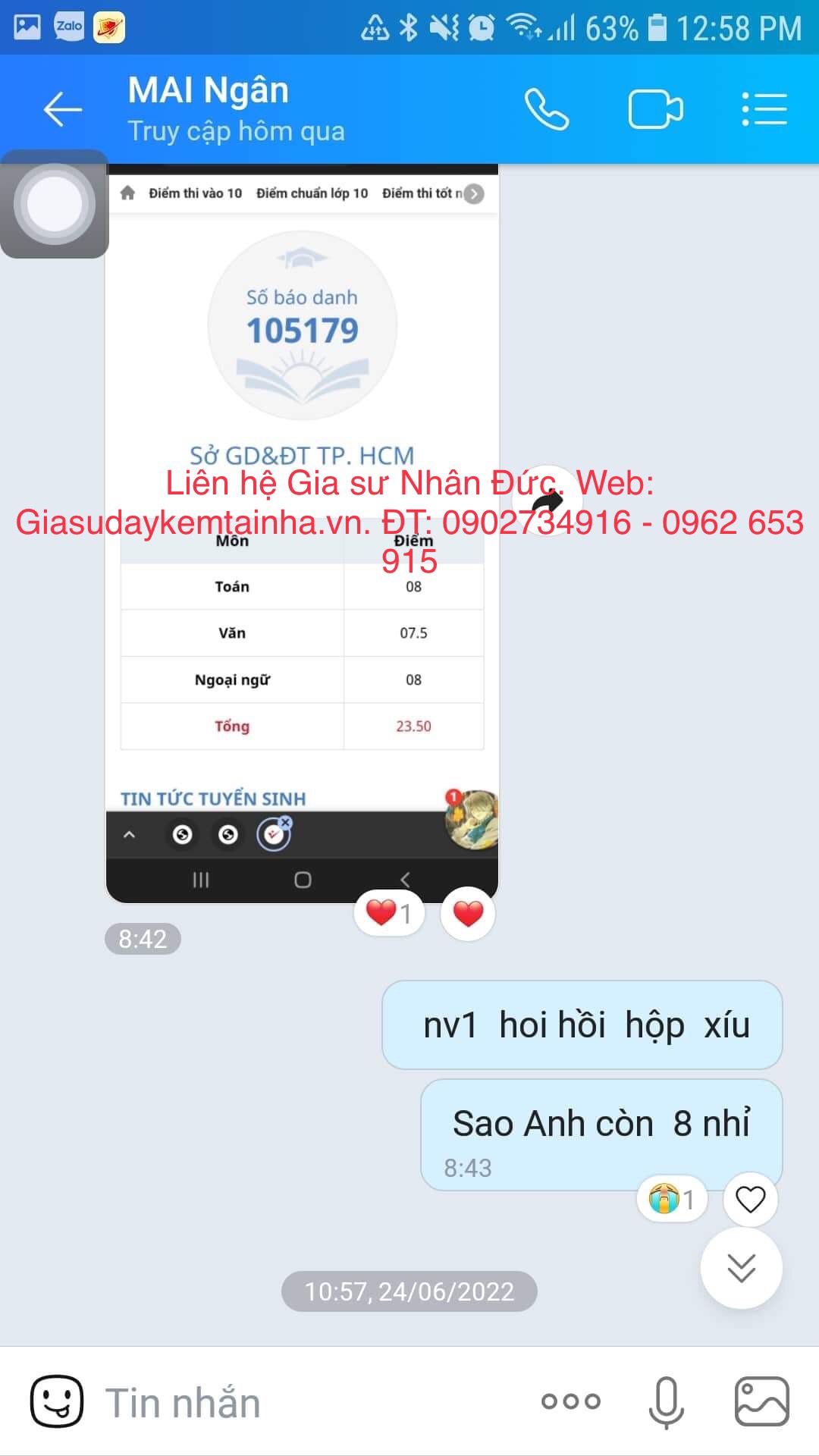 trung tâm gia sư