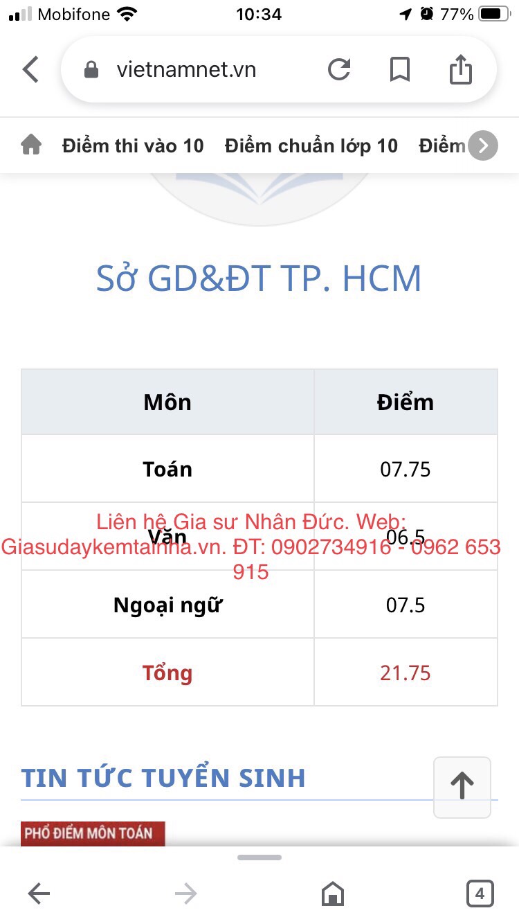 trung tâm gia sư